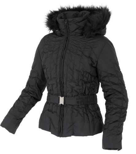 White Rock Sleek Ski Jacket Black | plusski