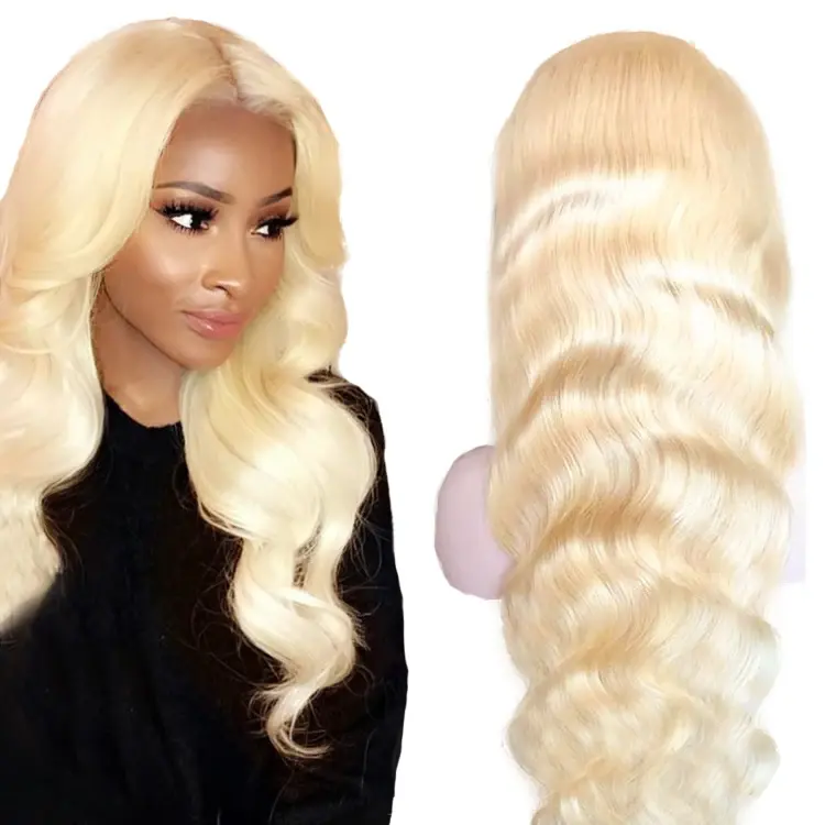 Thumbnail: Natural Swiss HD Transparent Lace Frontal Wig Brazilian 100% Human Hair