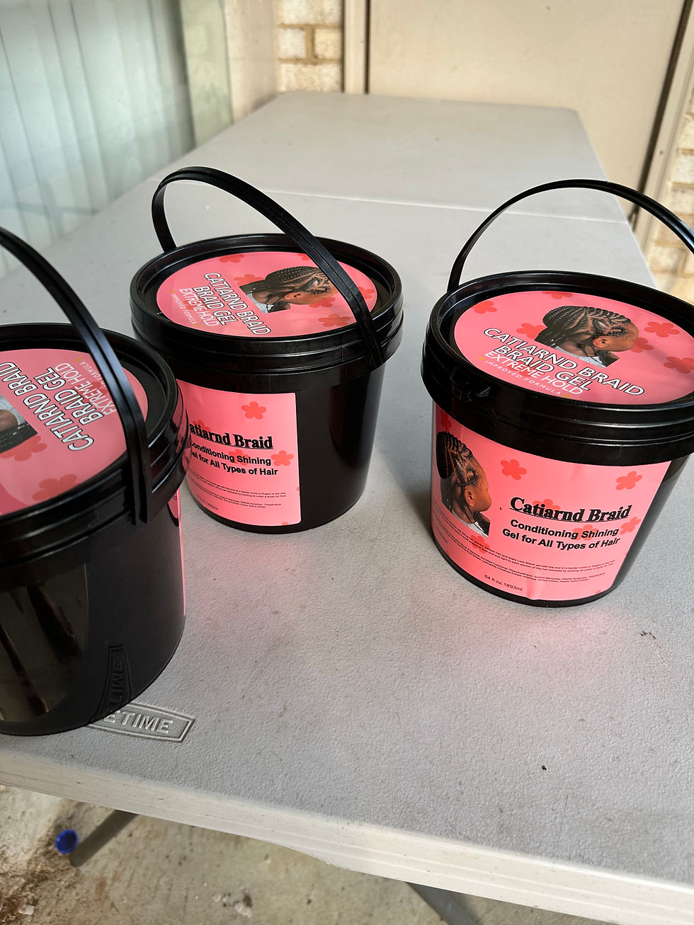 Thumbnail: 64oz braid gel ! Extremely hold, shine no flaky 