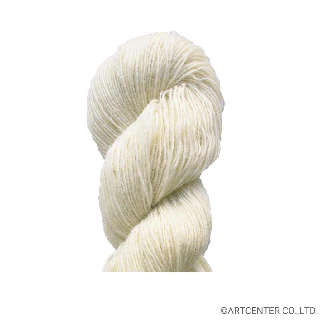 手織り・手編みの糸「つづれ用紡毛糸1/3」