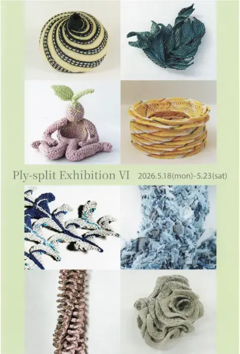 Ply-split Exhibition Ⅵ 5/18(月)〜5/23(土)