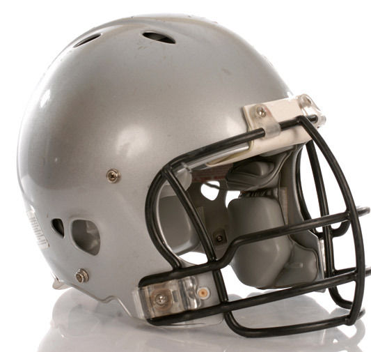Football Helmet and Ball