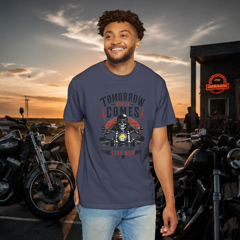 Thumbnail: Sunset Rider - Tomorrow Never Comes - T Shirt