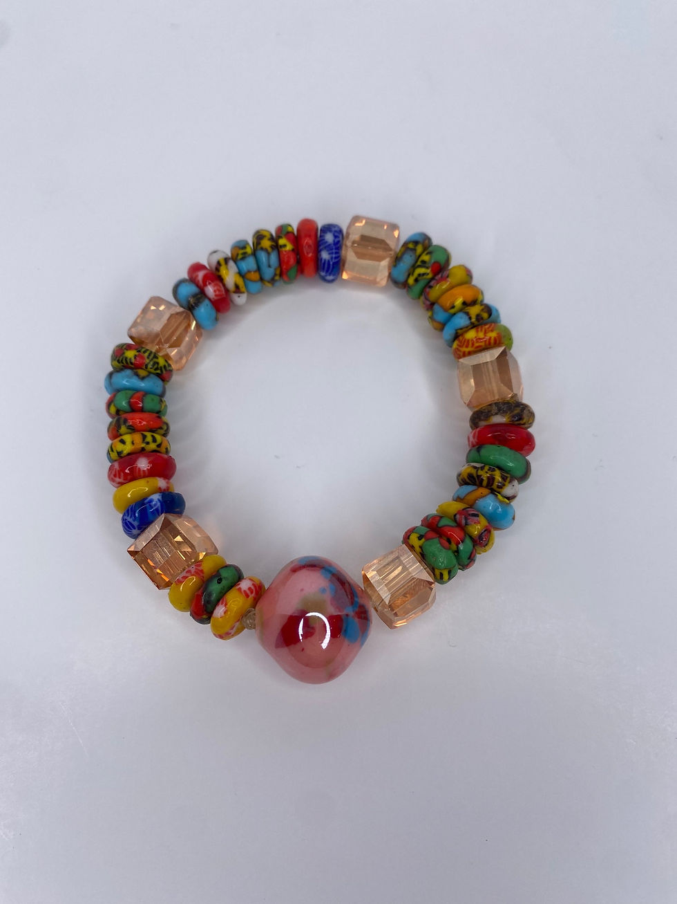Thumbnail: Handmade Bead Bracelet - Azra