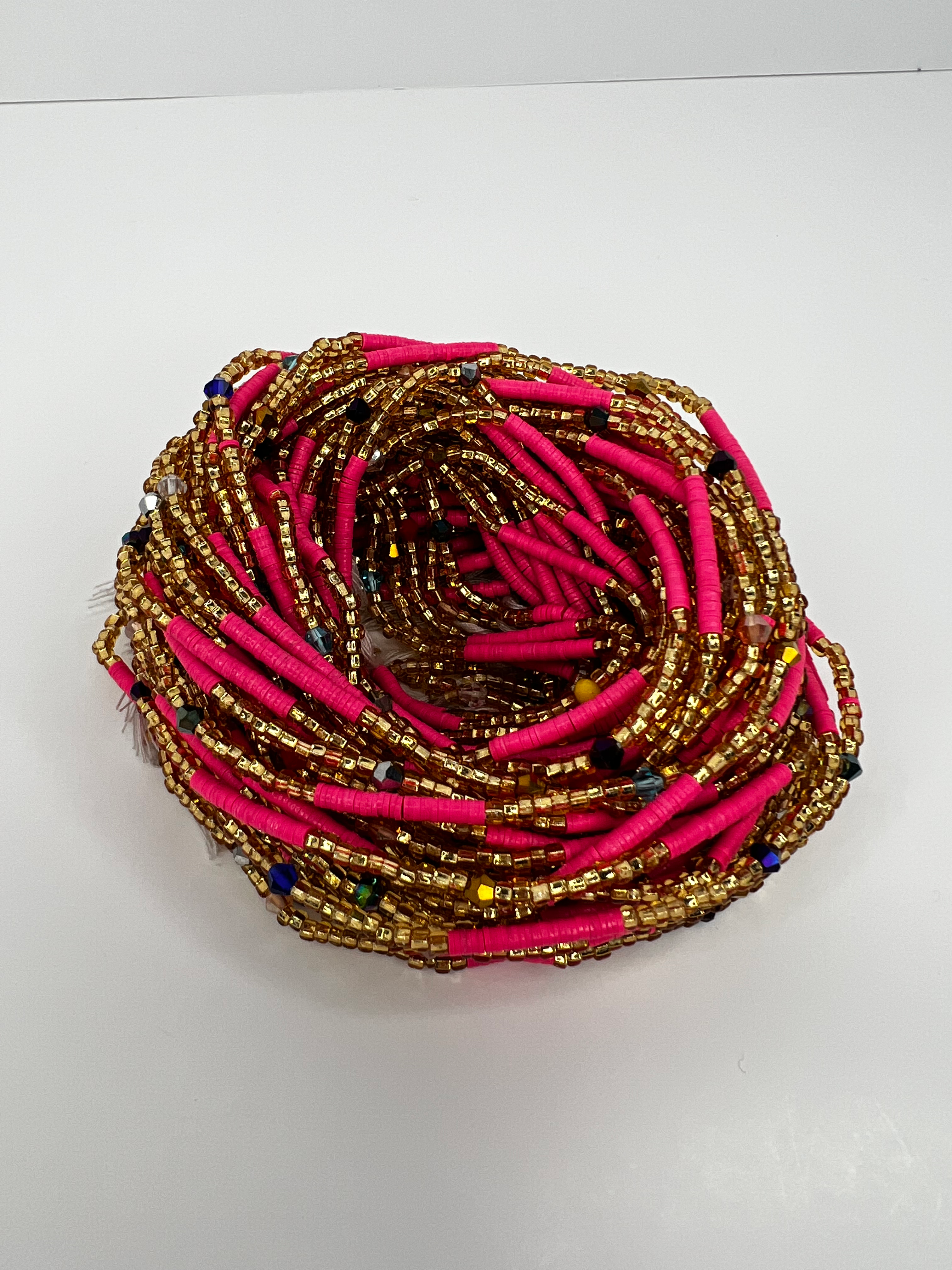 Waist Beads-Fuchsia
