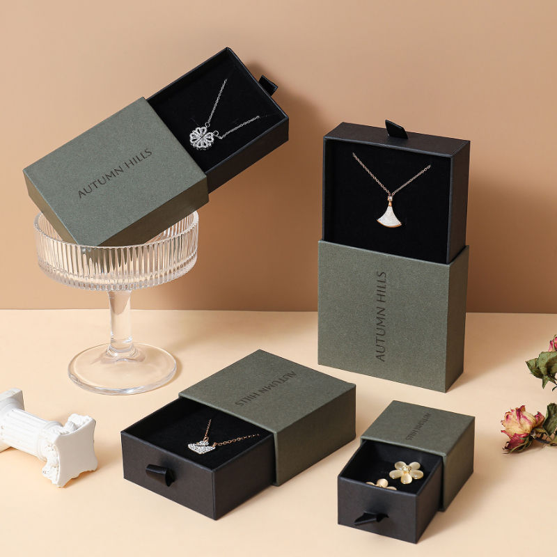 Thumbnail: Classic Two-Tone Rigid Drawer Box (100 pcs)