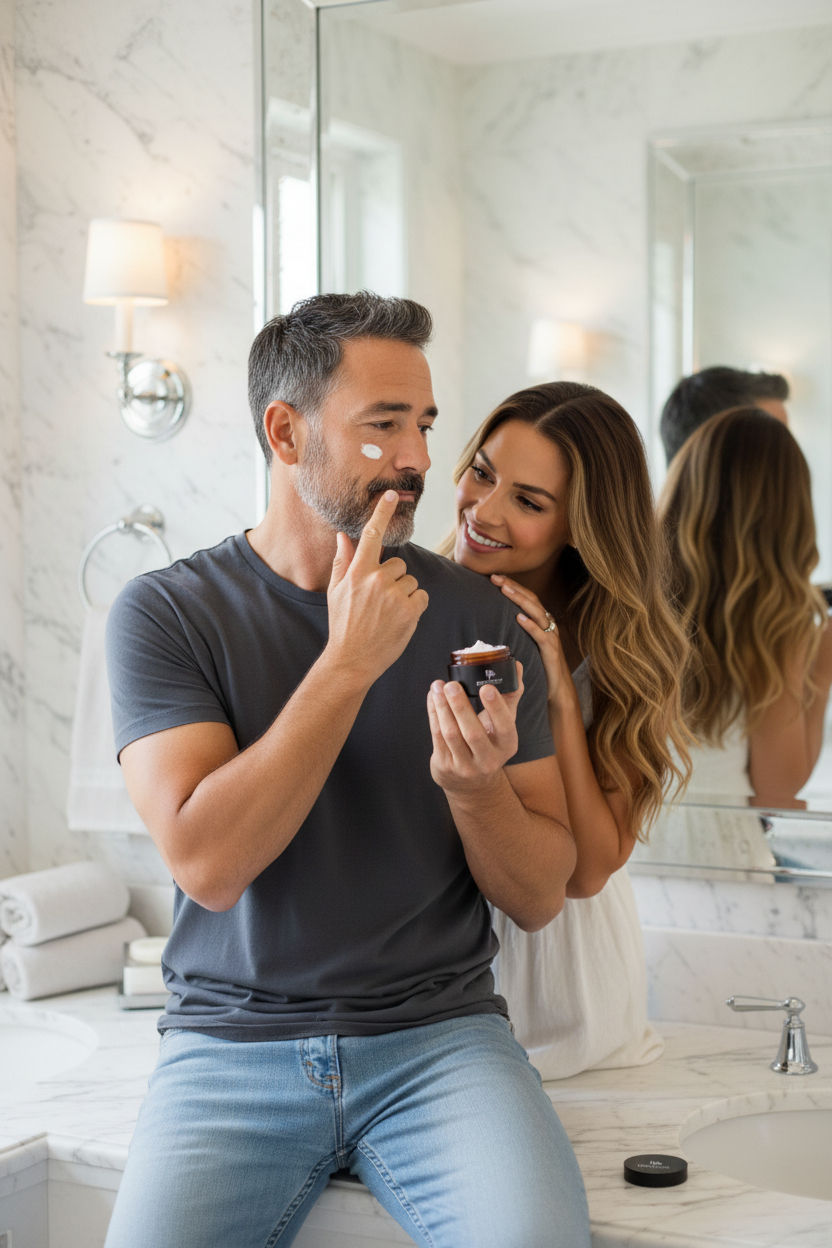 Thumbnail: Botanical Falls Men's Under Eye Cream