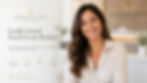 beautiful 40 year old woman happy after her med spa appointment for professional skincare,