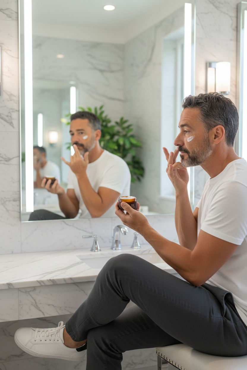 Thumbnail: Botanical Falls Men's Under Eye Cream