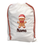 Thumbnail: Personalised Santa Sack - Velvet with red string
