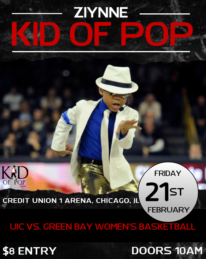 Ziynne - Kid of Pop Set to Rock Halftime at UIC
