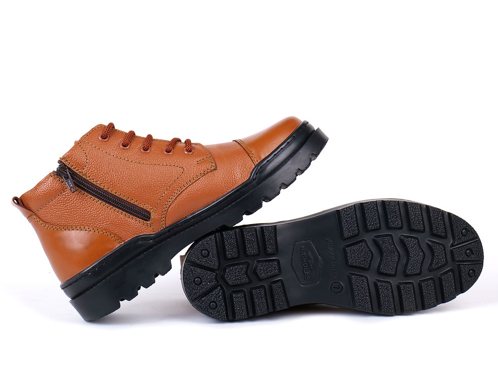 Duty side back view pair tan