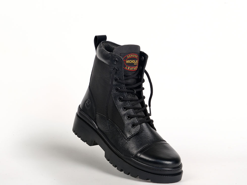 commando shoe front view