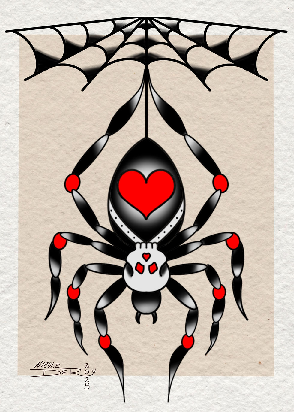 Widow Love - Giclee Art Print