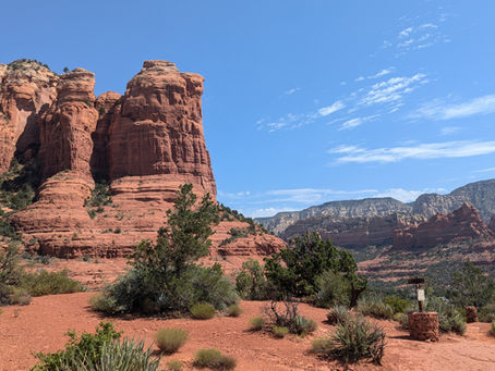 coffee pot rock in sedona arizona