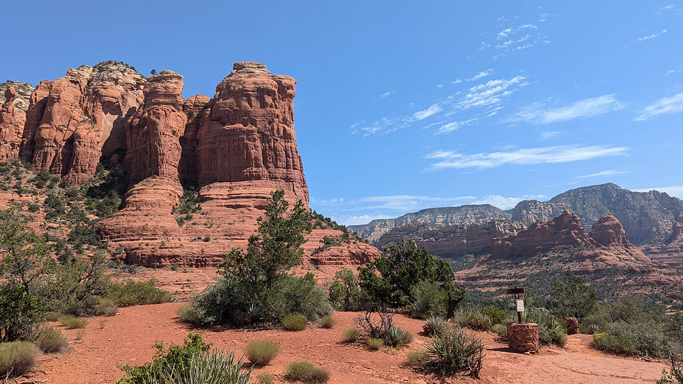 coffee pot rock in sedona arizona