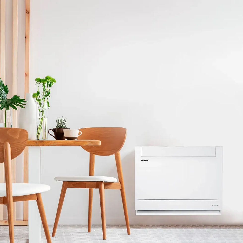 Panasonic Z25 golvmodell i hemmiljö