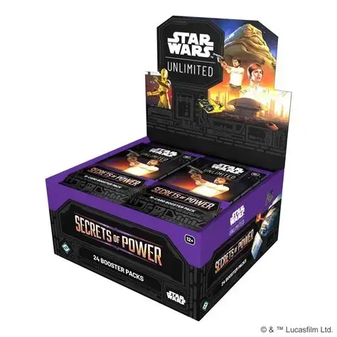 Starwars Unlimited Secrets of Power booster Box