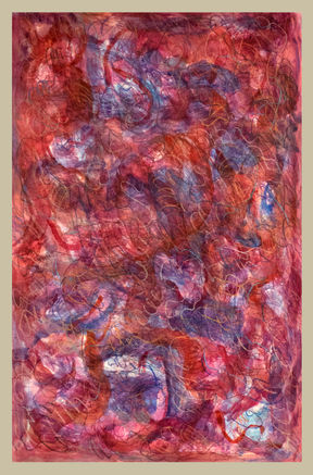 String 8, painting, William C. Tucker