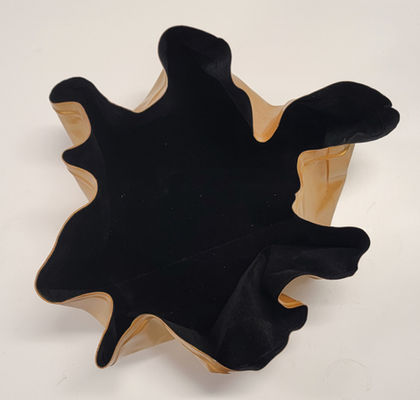 Copy of Giovanni Aloi_Dialogue 1_acrylic & velvet_11x10.5 inches_2022_Lesley Bodzy.jpg