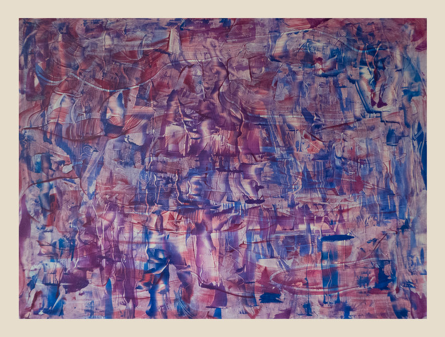 Grand canyon, monotype, William C. Tucker