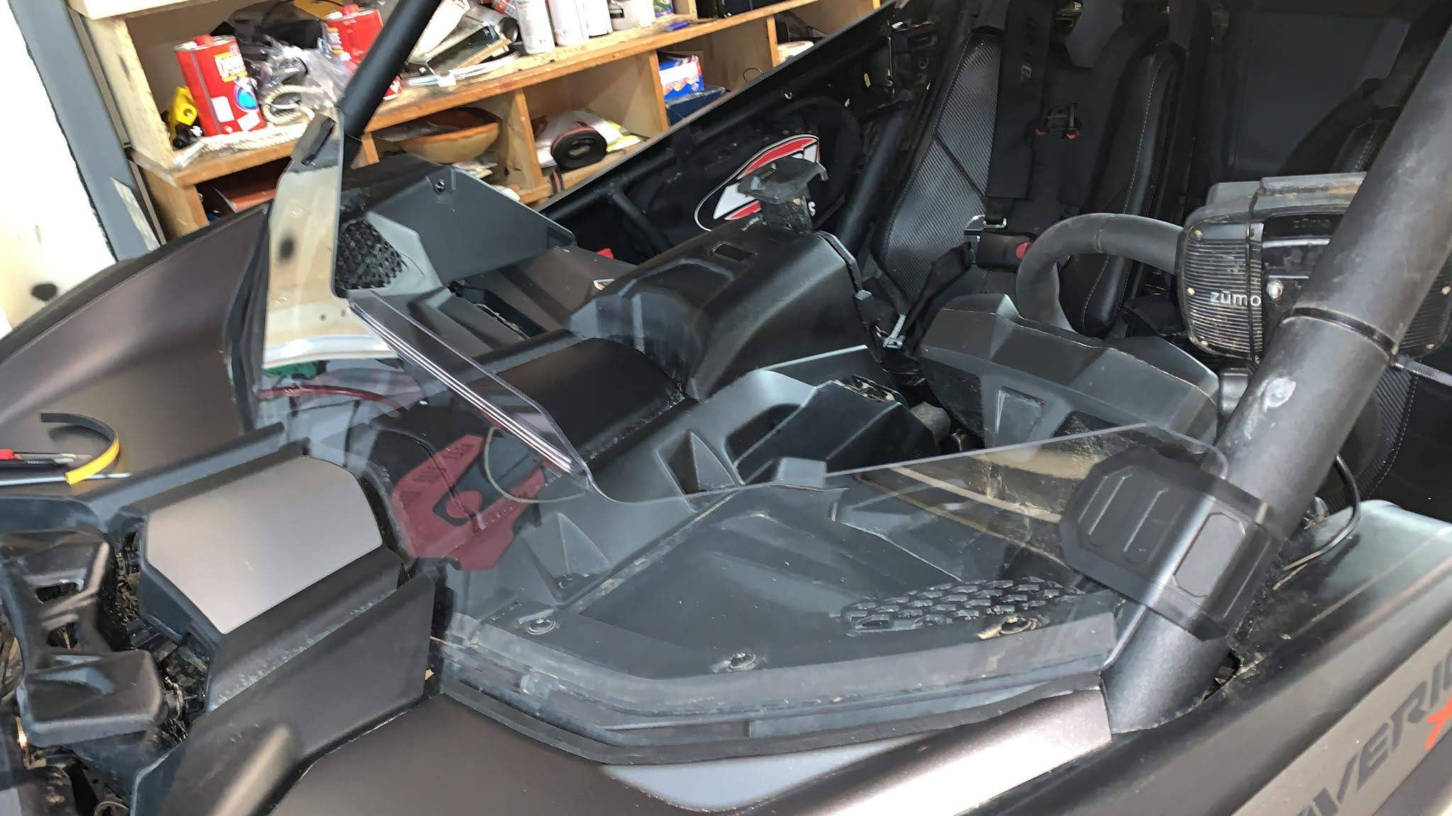 153.4_Parabrisas  CAN AM X3 RS i DS  Curt+Plec  x Brides Can Am