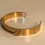 Thumbnail: DOUBLE SCREW CUFF BRACELET