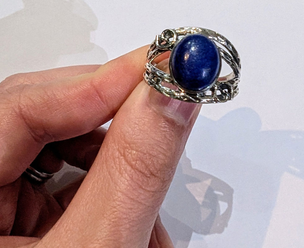 Thumbnail: Lapis Lazuli Silver Ring