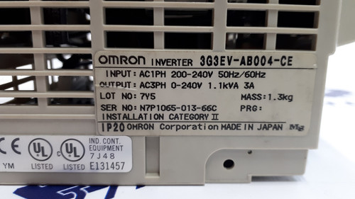 3G3MX2-AB004-EV2 | OMRON, Europe 3G3MX2-AB004-EV2 | OMRON, Europe