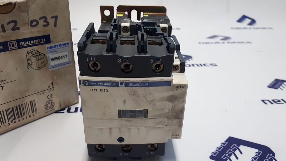 Telemecanique LC1 D80 F7 Schneider TeSys IEC Contactor 65A Drives & Controls 1