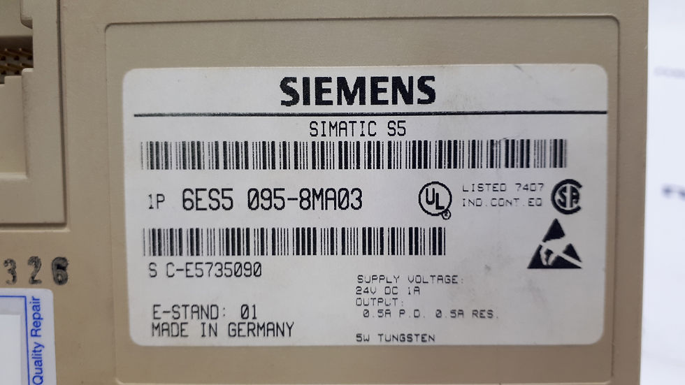 Thumbnail: Siemens 6ES5 095-8MA03 Simatic S5 CPU Drives & Controls 2