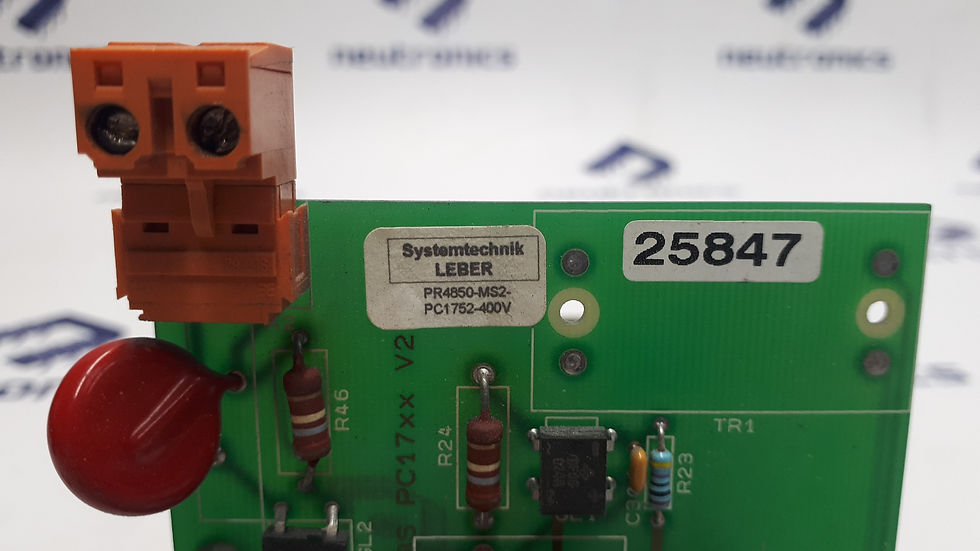 Thumbnail: Systemtechnik Leber PR4850-MS2-PC1752-400V Rectifier Module Drives & Controls 3