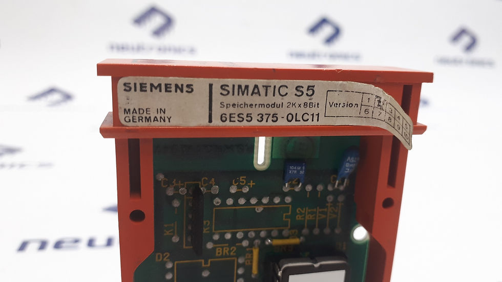 Thumbnail: Siemens 6ES5 375-0LC11 Simatic S5 Memory Submodule 2K x 8Bit Drives & Controls 2