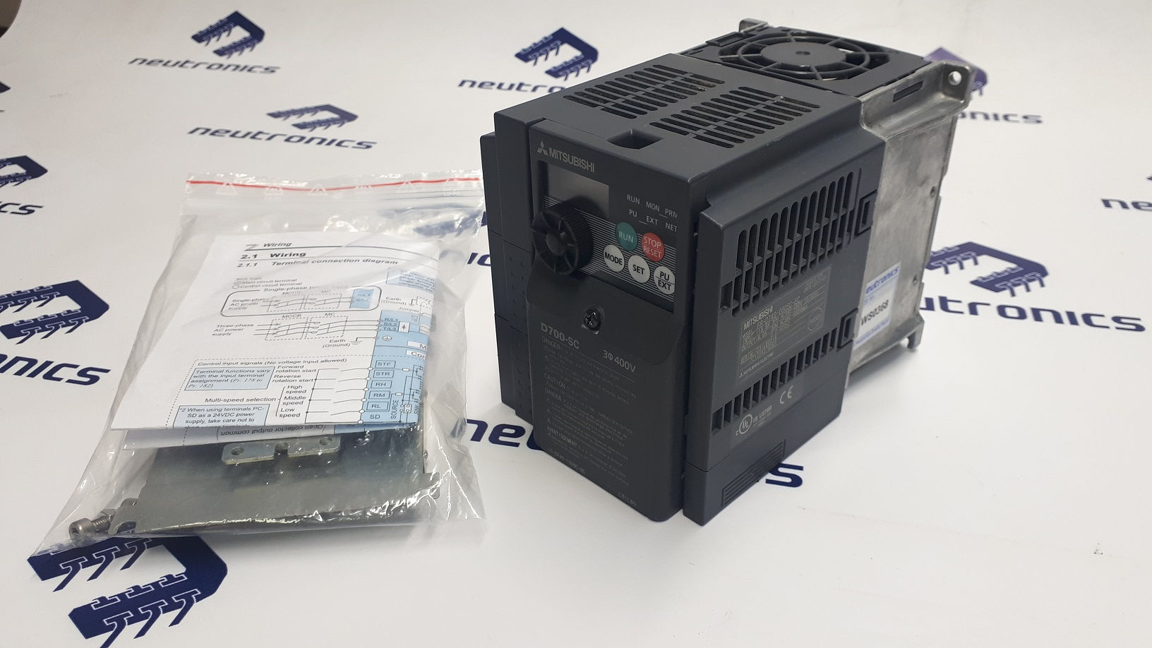 Mitsubishi FR-D740-080SC-EC Inverter D700-SC Drives & Controls 1