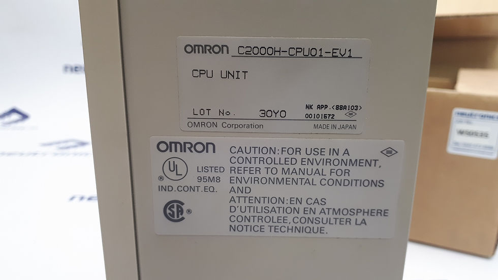 Thumbnail: Omron C2000H-CPU01-EV1 Sysmac C1000H Processor Module Drives & Controls 2