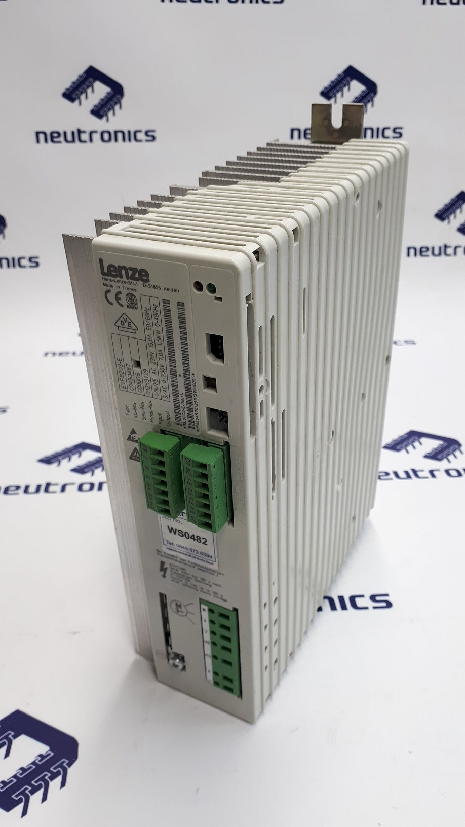 Lenze EVF8203-E 8200 Series Speed Drive 1.5kW Drives & Controls 1