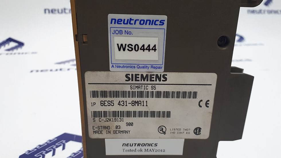 Thumbnail: Siemens 6ES5 431-8MA11 Simatic S5 Input Module Drives & Controls 2