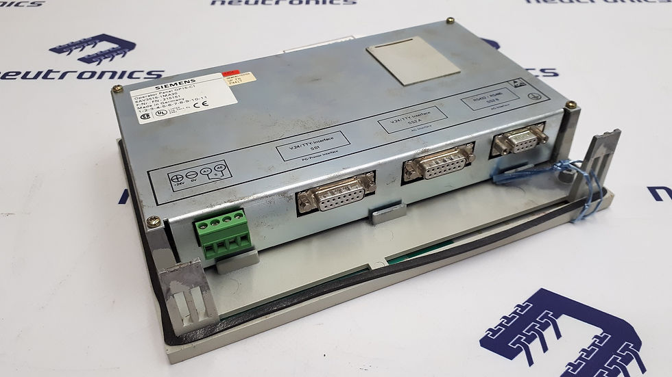 Thumbnail: Siemens 6AV 3515-1MA20 Simatic OP15/C1 4 Line Display Operator Panel HMIs 3