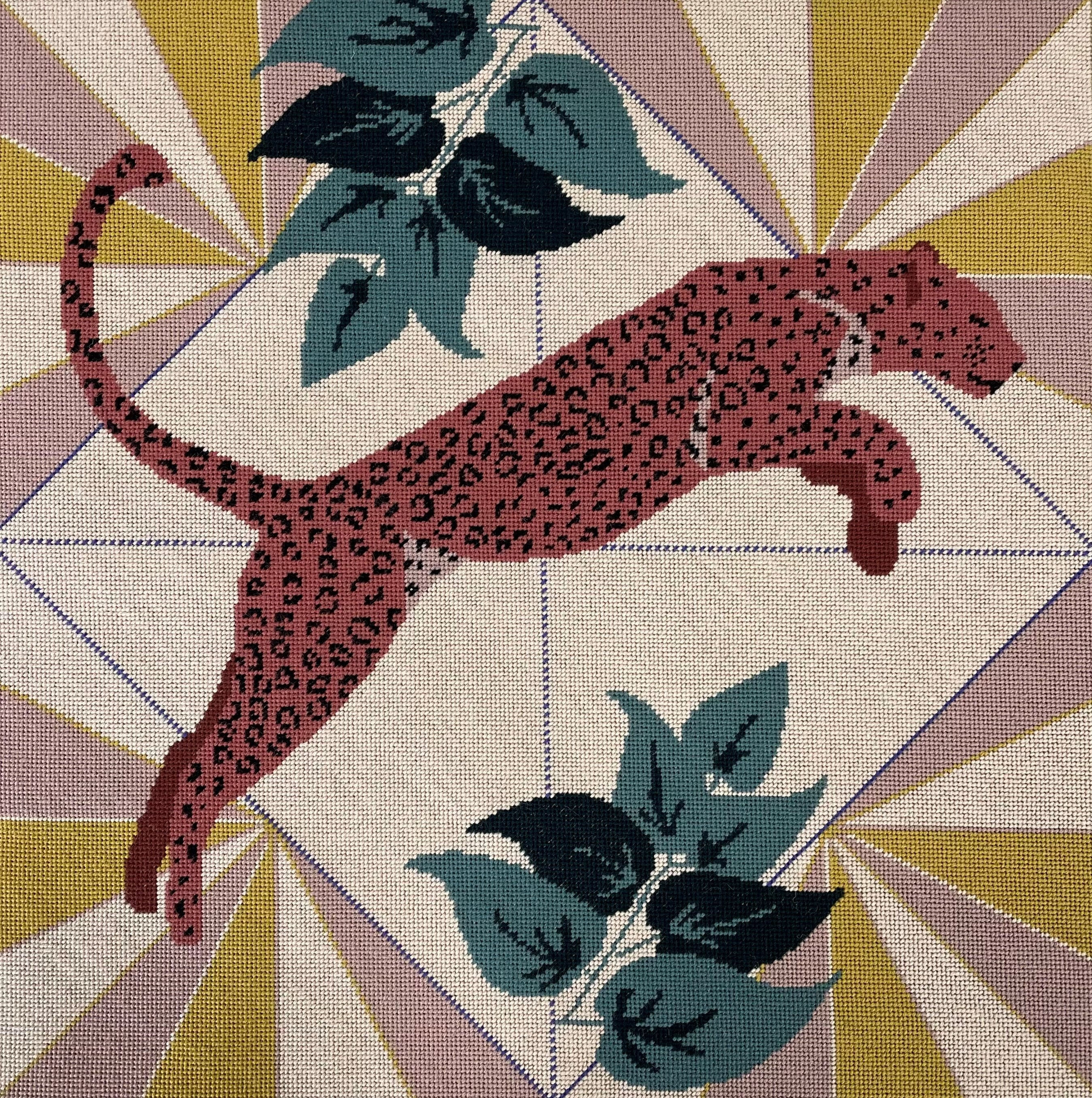 Wild Things: Leopard Needlepoint Kit