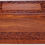Thumbnail: Small Decorated Wood Box Urn