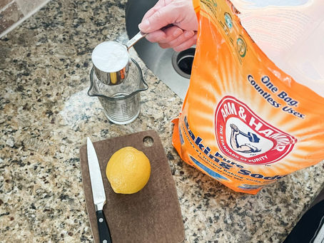 DIY Lemon Garbage Disposal Cleaner