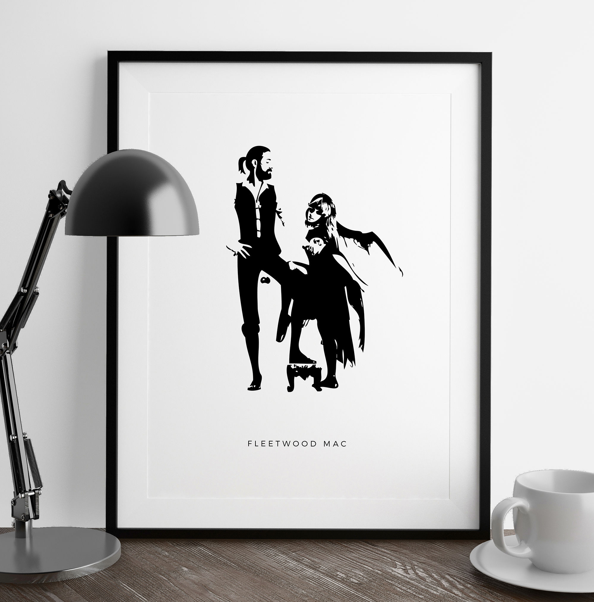 Fleetwood Mac | Monochrome Print