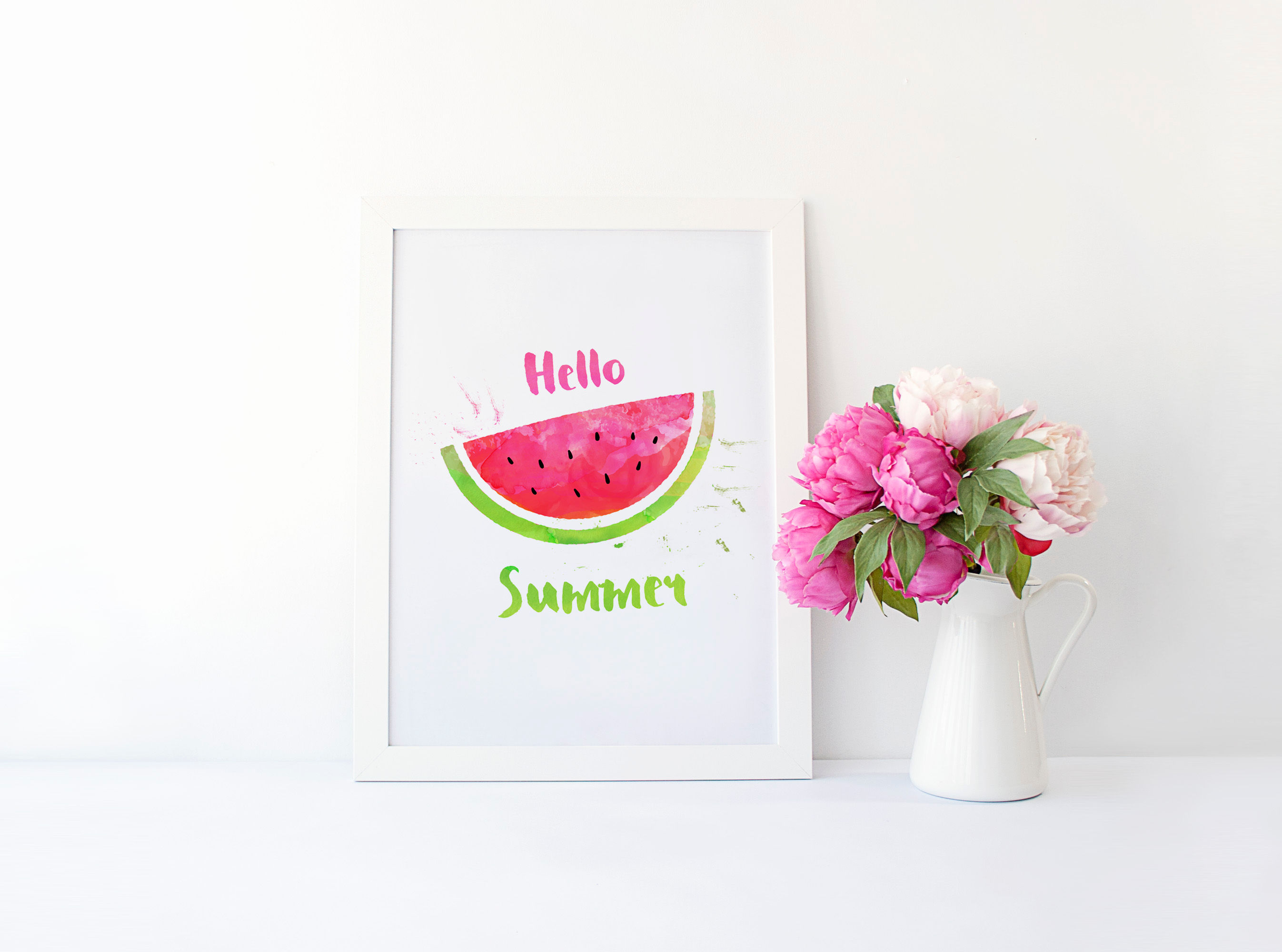 Hello Summer Print