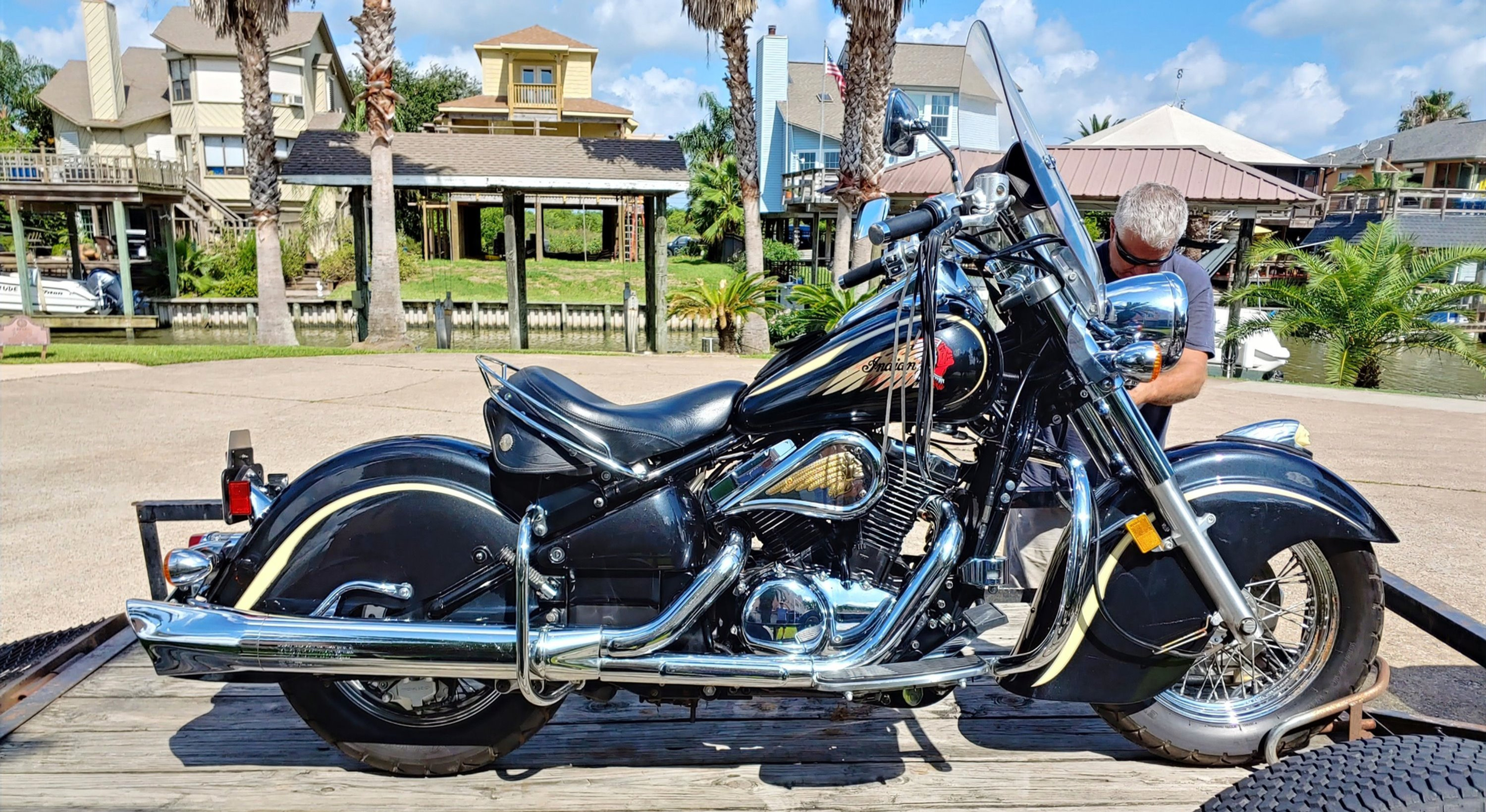 2002 Kawasaki Vulcan "Indian" 800