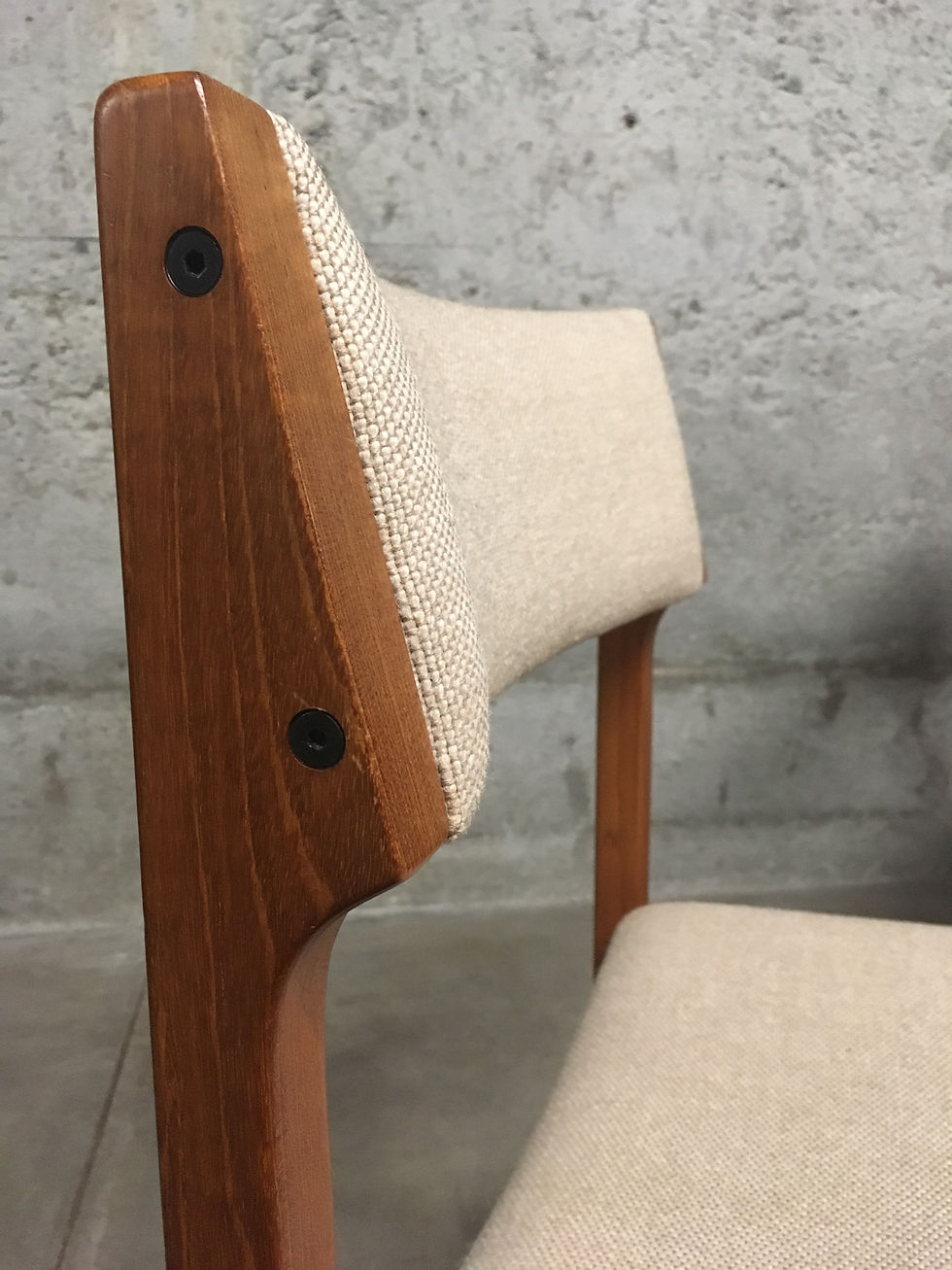 Thumbnail: 4 Teak Dining Chairs by Kurt Østervig