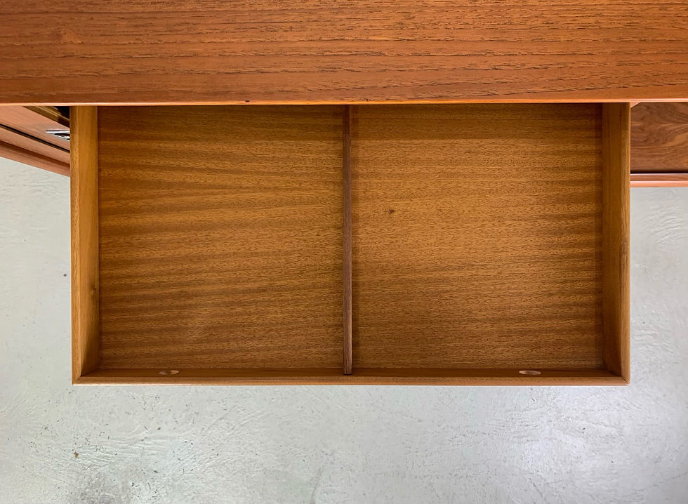 Thumbnail: Arne Vodder Teak Tambour Door Sideboard