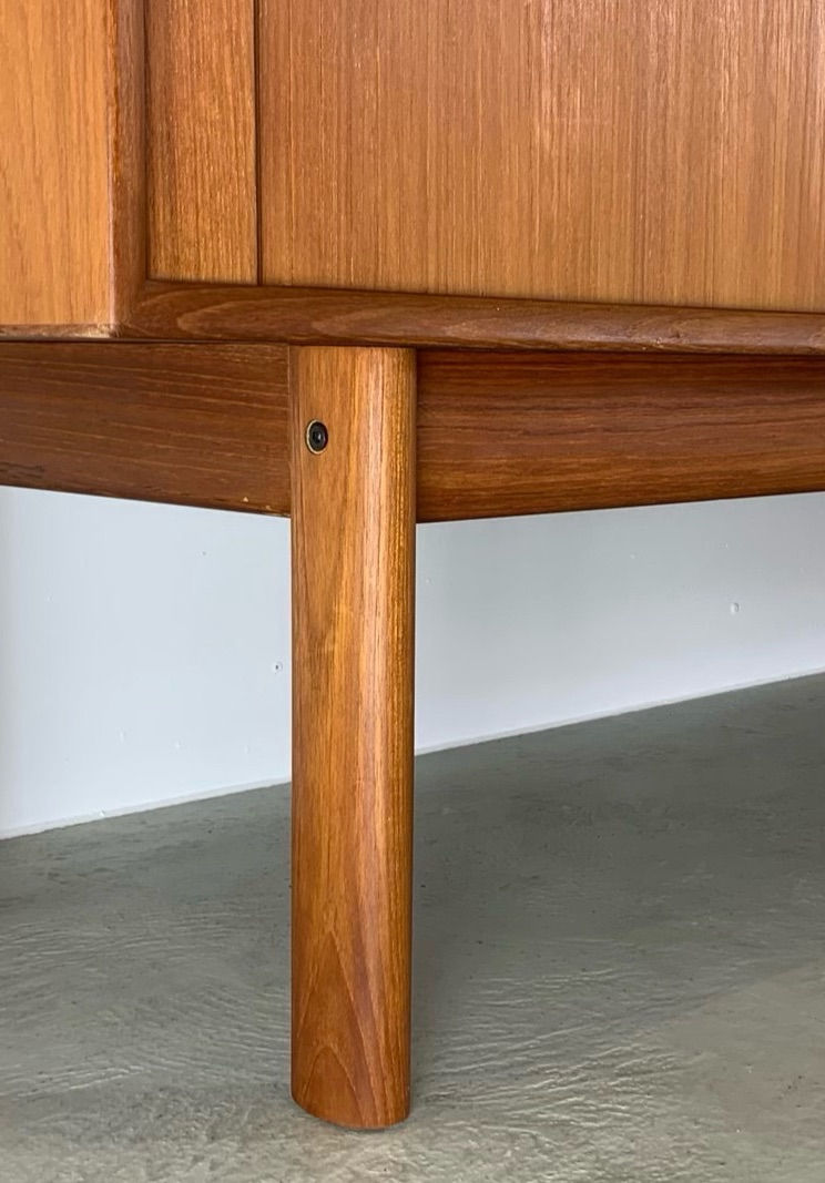 Thumbnail: Arne Vodder Teak Tambour Door Sideboard