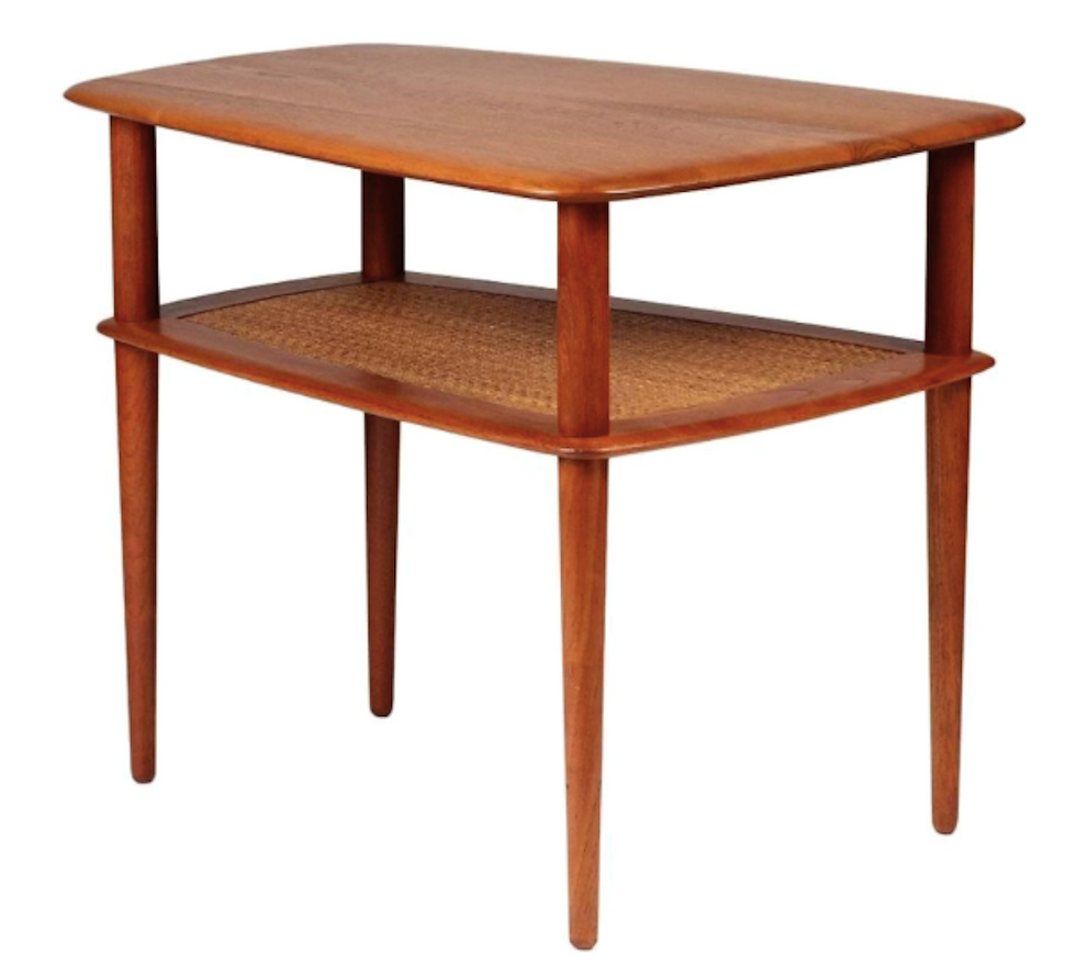 Peter Hvidt & Orla Mølgaard-Nielsen Teak Minerva Side Table