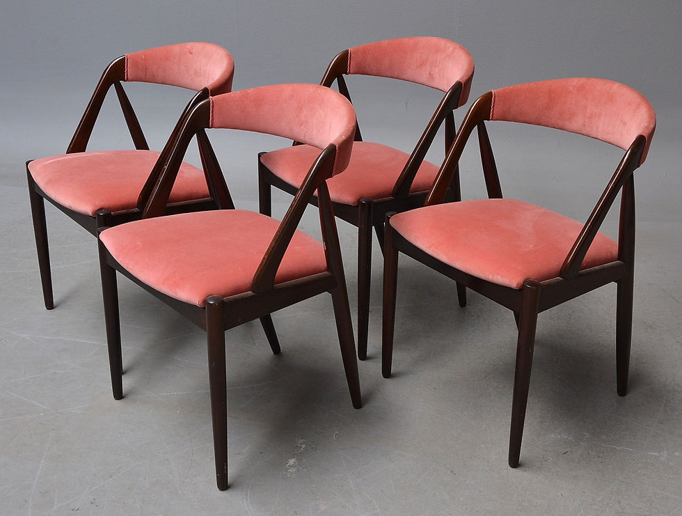 Thumbnail: Kai Kristiansen Model 31 Palisander Armchairs