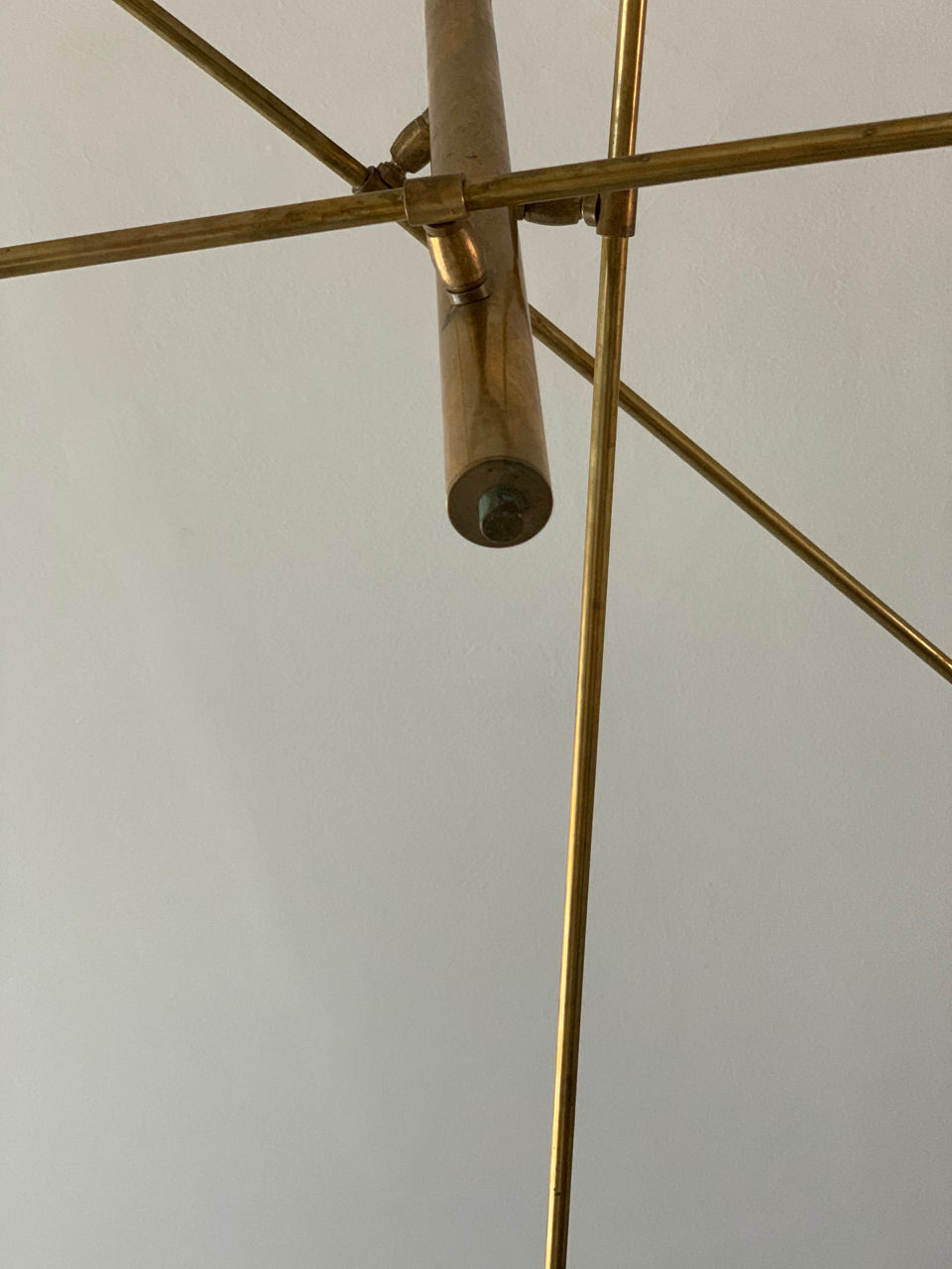 Thumbnail: Large Asymmetric Ceiling Lamp Stilnovo Style